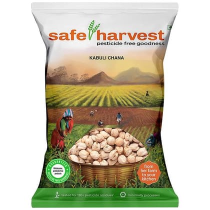 Safe Harvest Kabuli Chana/Kabuli Kadale, 1 Kg