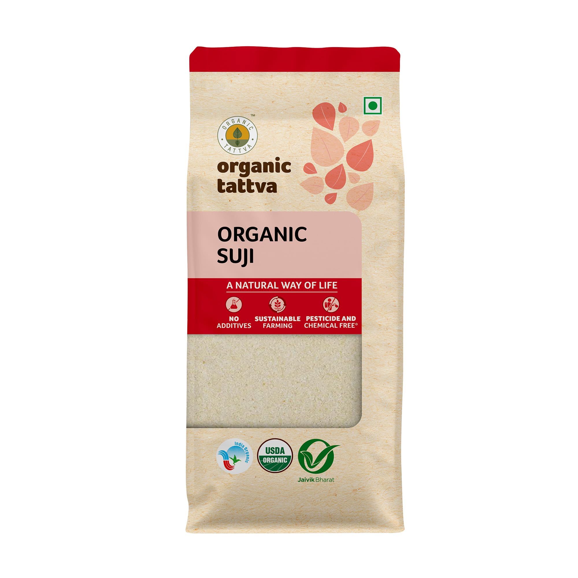 Organic Tattva Suji, 500G