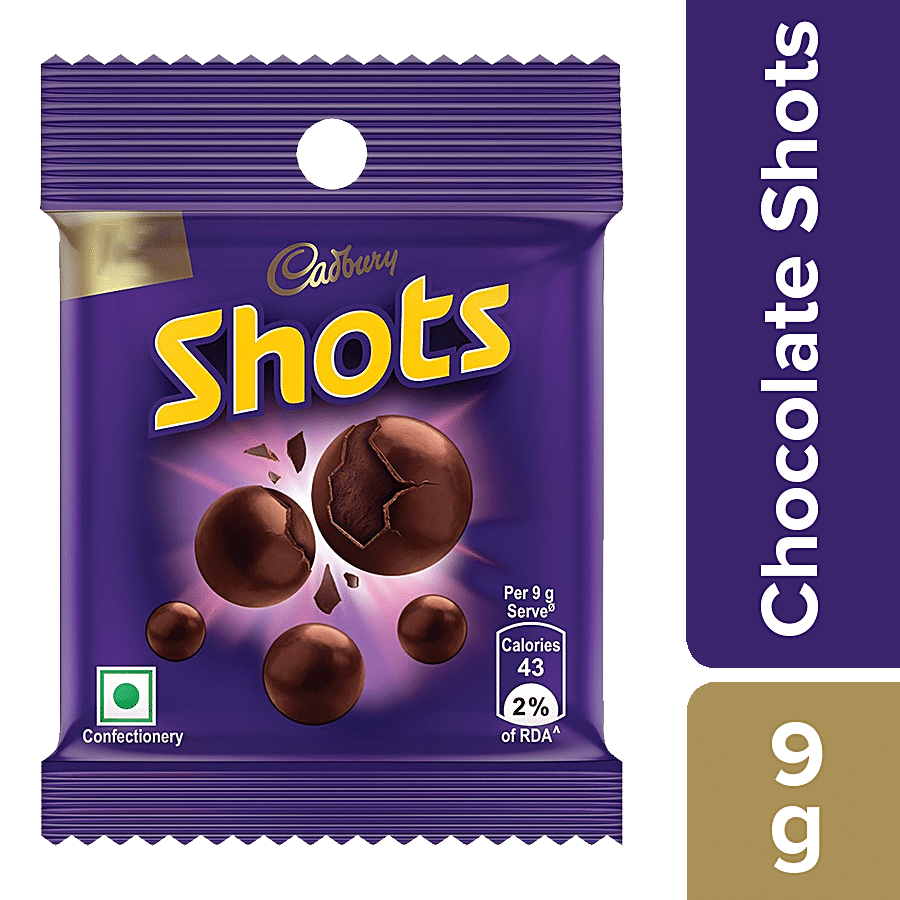 Cadbury Dairy Milk Chocolate Shots, 9 G (Pack Of 56)