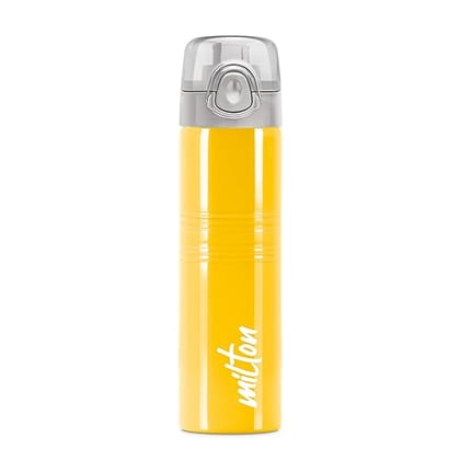 MILTON Vogue 1000 Stainless Steel Water Bottle with One Touch Safety lock