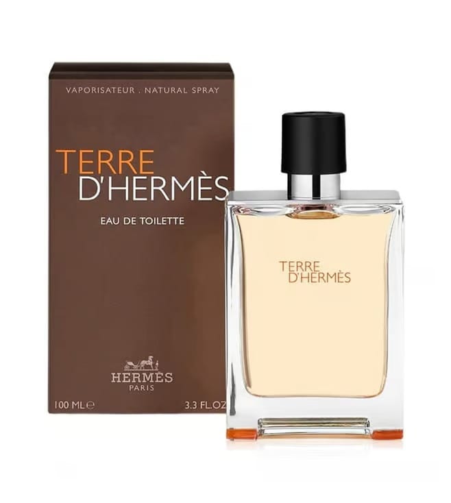 Terre d’Hermès Eau De Toilette For Men - 100 ml A Timeless, Earthy, and Woody Fragrance for the Modern Man