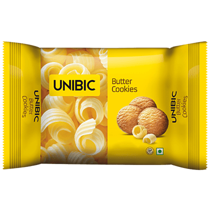 Unibic Cookies, Butter, 150 G Carton