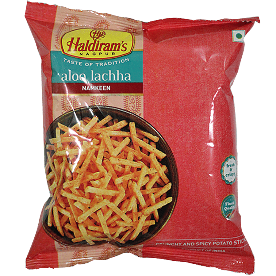 Haldiram's Namkeen, Aloo Lachha, 100 G Pouch