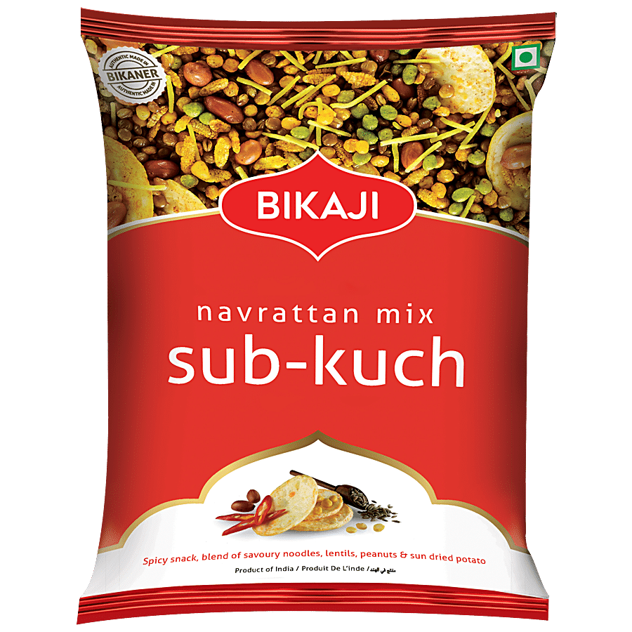 Bikaji Navarattan Mix - Sub-Kuch, Spicy, 200 G Pouch