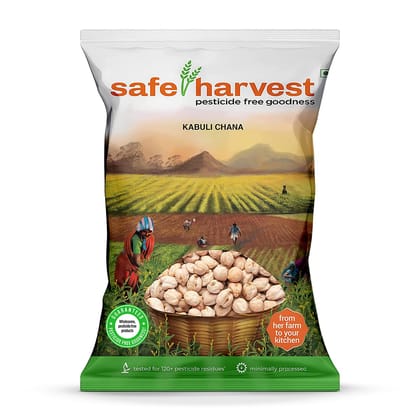 Safe Harvest Kabuli Channa, 500G