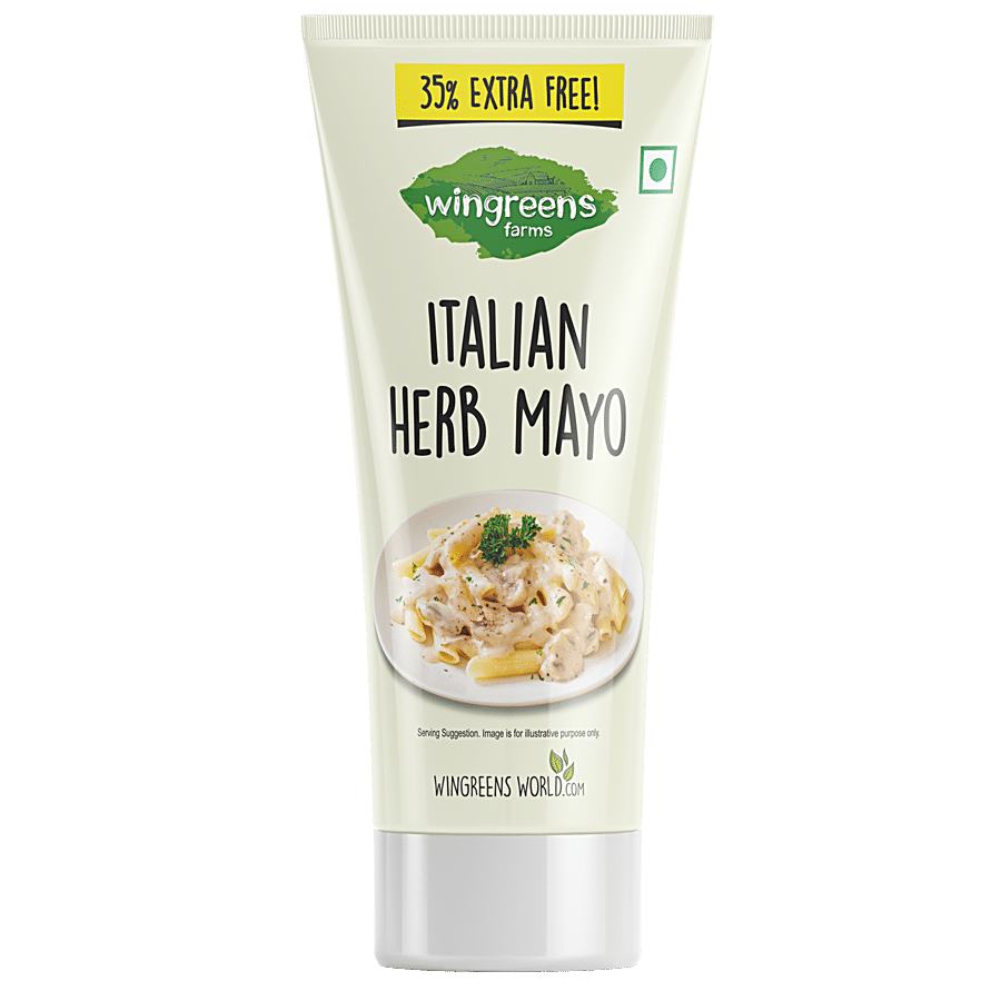 Wingreens Farms Italian Herb Mayo Dip & Spread, 180 G