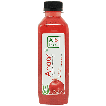 Alo Frut Anaar Juice With Aloe Vera, 300 Ml