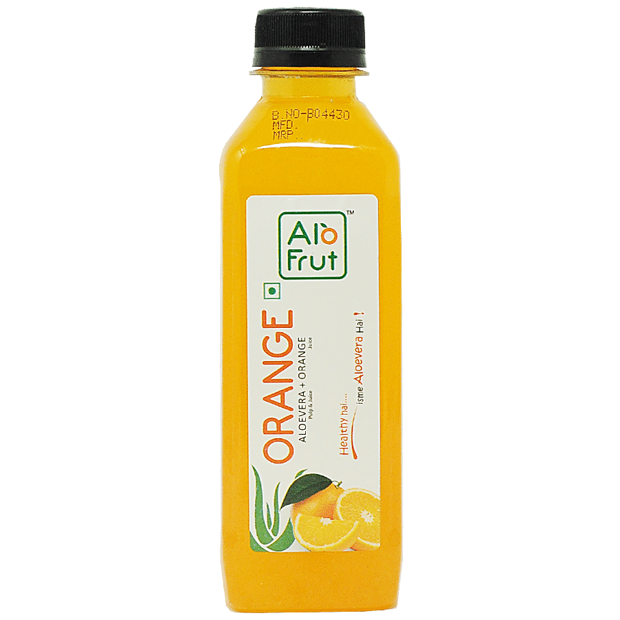 Alo Frut Orange Juice With Aloe Vera, 300 Ml