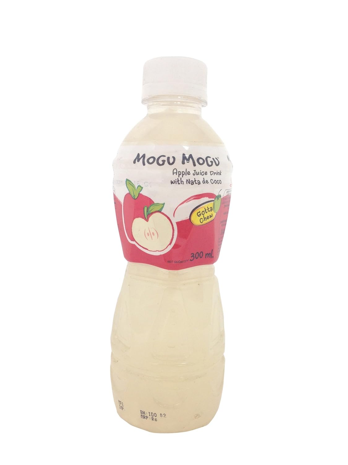 Mogu Mogu Juice, Apple, 300Ml Bottle