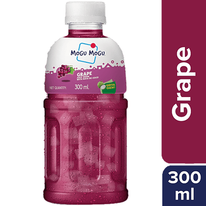 Mogu Mogu Juice, Grape, 300 Ml