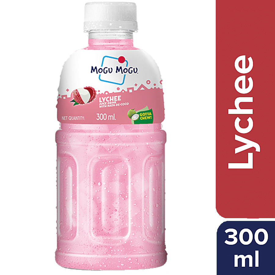 Mogu Mogu Juice, Lychee, 300 Ml