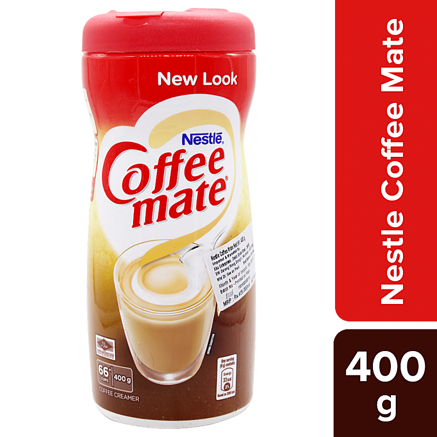 Nestle Coffee Mate Coffee Creamer, Glucose Syrup, 400 G Jar