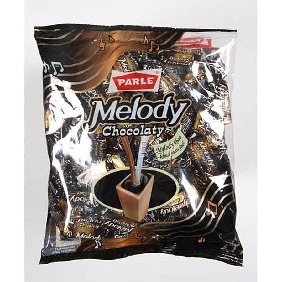 Parle Melody Chocolaty Candy, 195.45 G Pouch