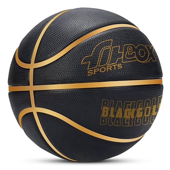 FitBox Sports BlackGold Basketball Official Size 5