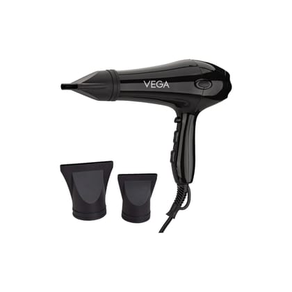 VEGA Pro Touch 1800-2000 Watts Professional Hair Dryer with 2 Detachable Nozzles (VHDP-02)