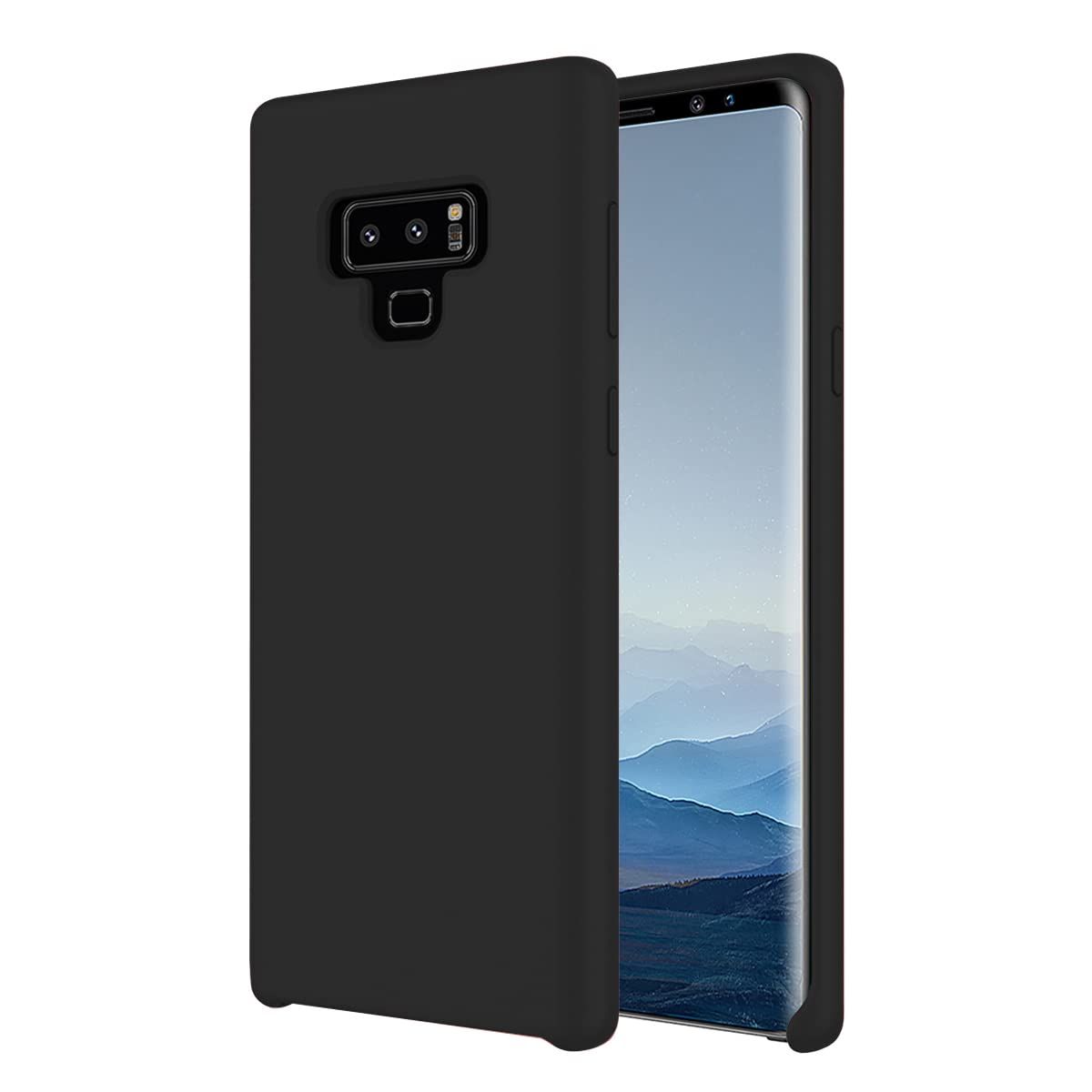 LIRAMARK Liquid Silicone Soft Back Cover Case for Samsung Galaxy Note 9