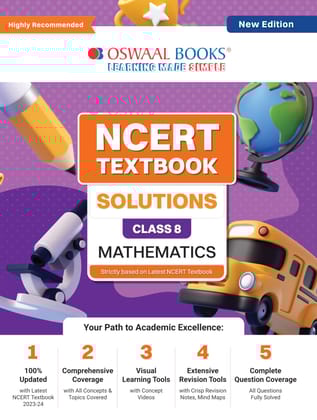 Oswaal NCERT Textbook Solution - Class 8 Mathematics | For Latest Exam Oswaal Editorial Board