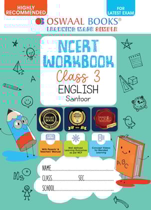 Oswaal NCERT Workbook English (Santoor) Class 3 (For Latest Exam) [Paperback] Oswaal Editorial Board