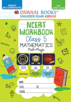 Oswaal NCERT Workbook Mathematics (Math Magic) Class 5 (For Latest Exam) [Paperback] Oswaal Editorial Board [Paperback] Oswaal Editorial Board