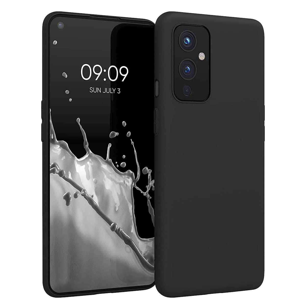 LIRAMARK Liquid Silicone Soft Back Cover Case for OnePlus 9/1+9