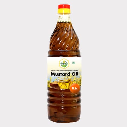 Kachi Ghani Pure Mustard Oil, (1 litre)