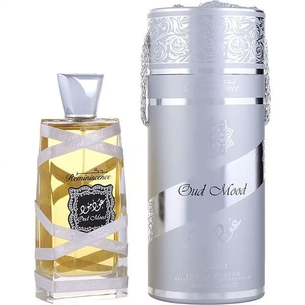 Lattafa Oud Mood Reminiscence Silver Eau De Parfum – 100ml (Unisex)