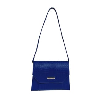 Elegant short-handle shoulder bag Blue