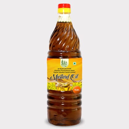 Kachi Ghani Mustard Oil, 1 Litre