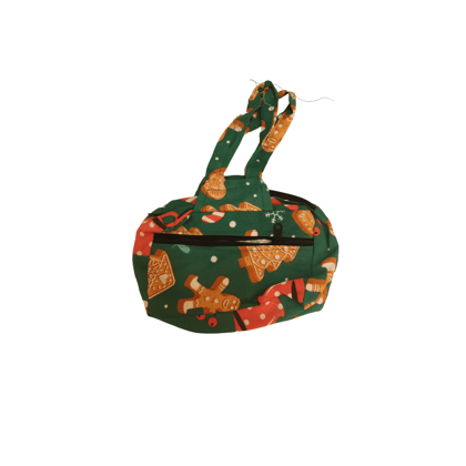 Small Christmas Duffel Bag - Green