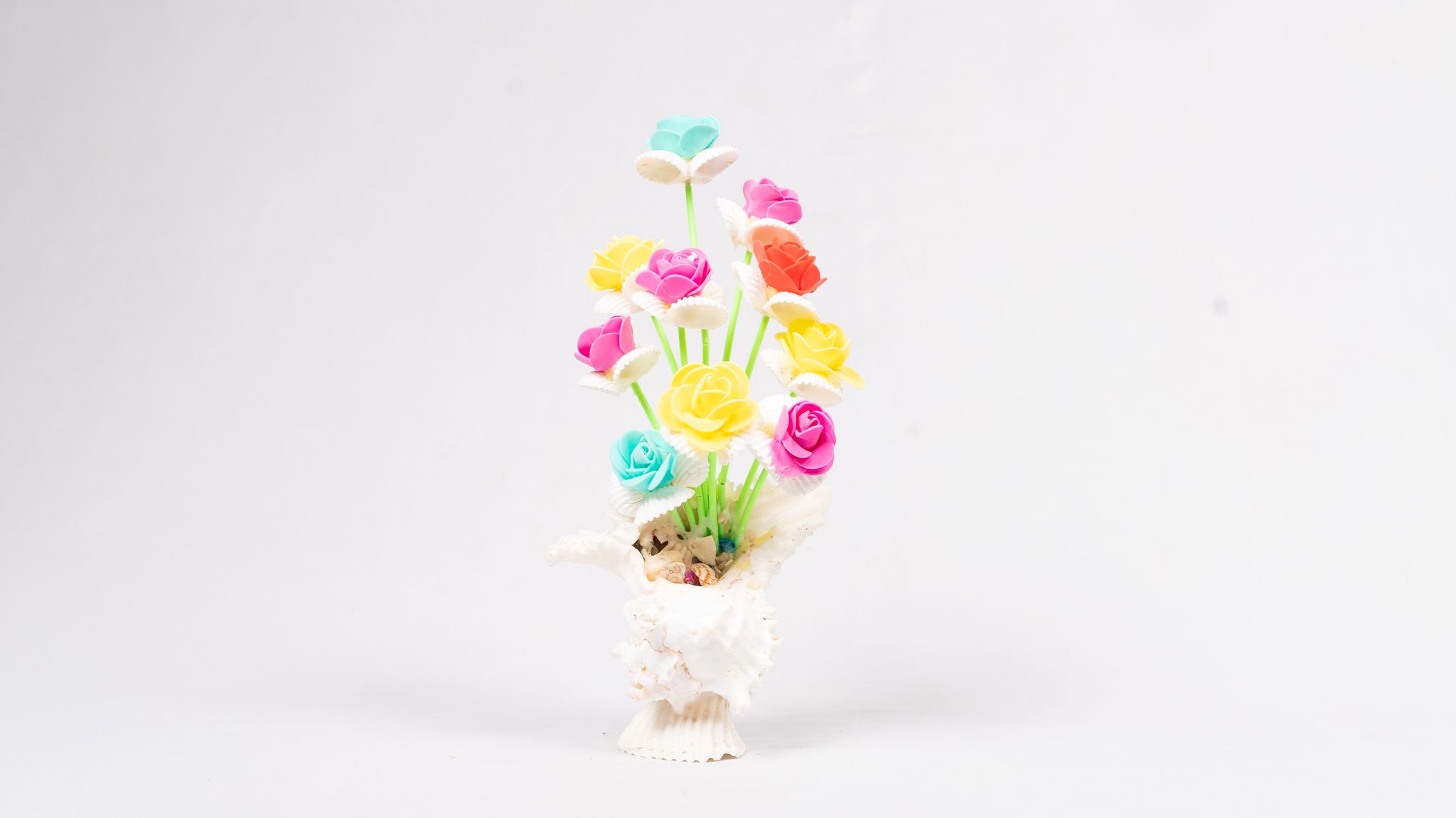 SEA SHELL FLOWER MULTI COLOUR