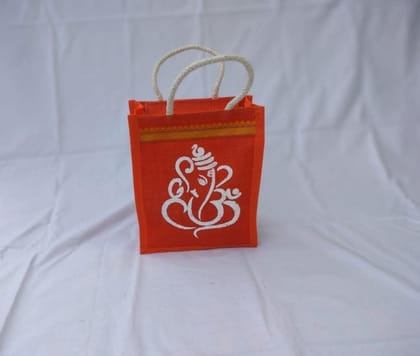 Giftings for Jute Bags Red Color [12 pcs]