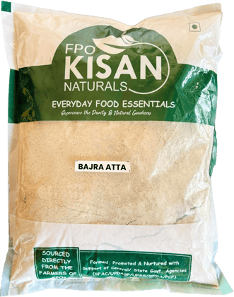 FPO Kisan Naturals Bajra Atta - 1 KG