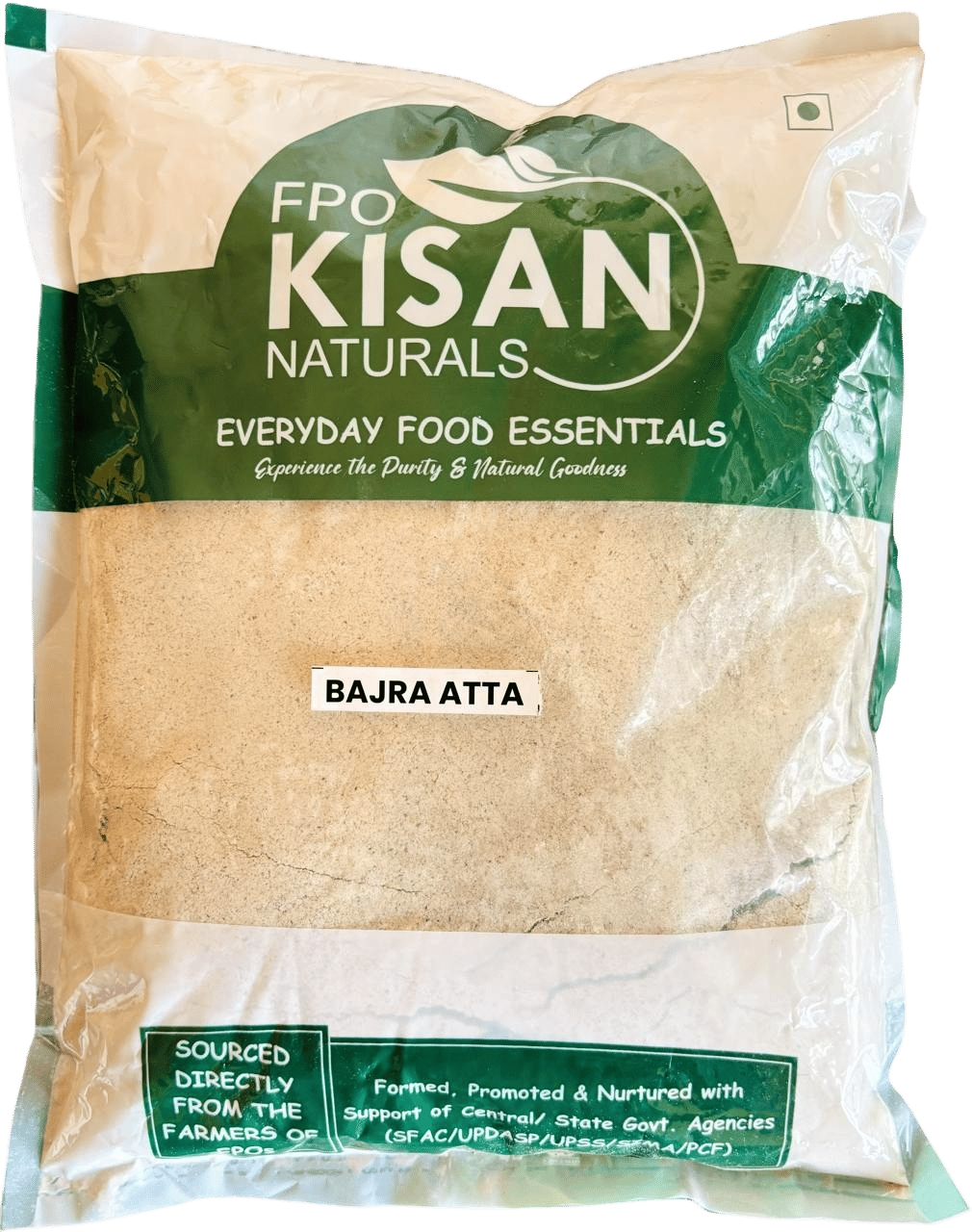 FPO Kisan Naturals Bajra Atta - 1 KG