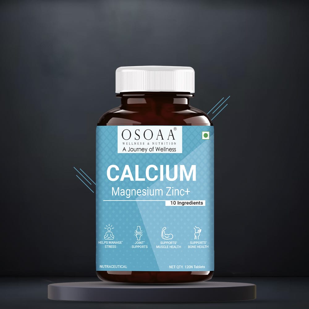 OSOAA Calcium with Magnesium Zinc+ - 120 Tabs