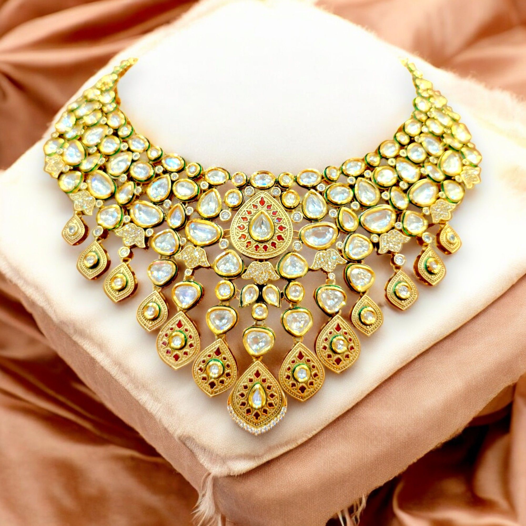 The Royal Kundan Set By Dia Art Jewels