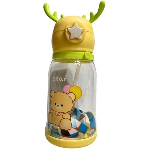 Premium Kids Water Bottle Trendy Cool Designs 600ML