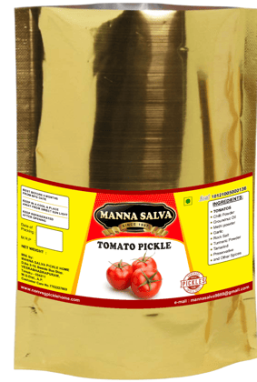 Manna Salva Pickles- Tomato Pickle - Veg Pickle