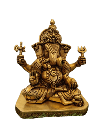 Brass Lord Ganesh Statue