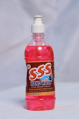 SSS Hand Wash, Gentle on Hands Tough on Germs, 500ml