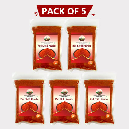 Red Chilli Powder (Pack of 5)