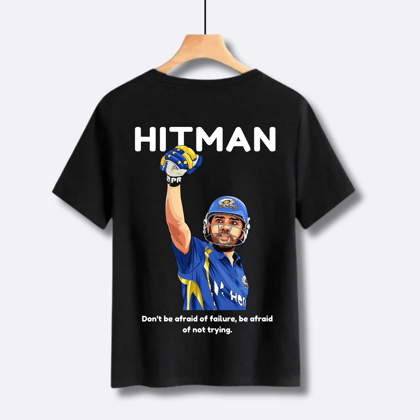 Hitman Rohit T-Shirt – Bold Cricket Fan Gear for the Fearless