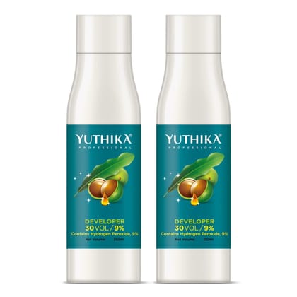 Yuthika Professional Developer for Hair Color 30 Volume (9%) 250ml - Pack of 2