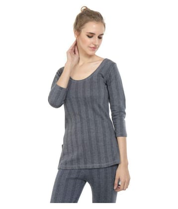 Zeffit Cotton Topwear - Grey Single - XXL