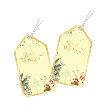 Luxe Personalized Gift Tags - Floral Elegance-25 gift tags