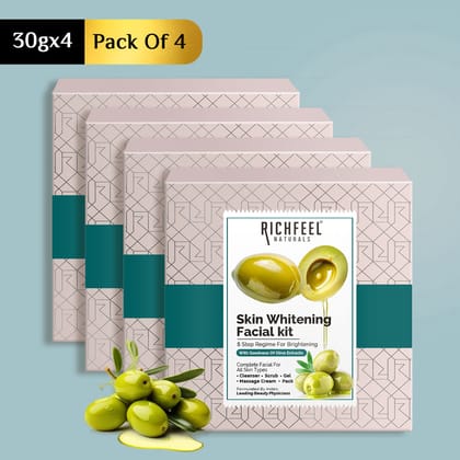 Richfeel Skin Whitening Facial Kit 30 g Pack of 4