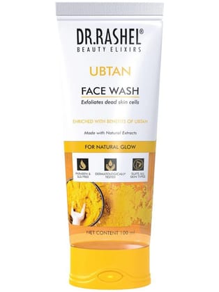 DR.RASHEL Ubtan Face Wash | Cleanses & Refreshes (100 ml) | Pack of 1