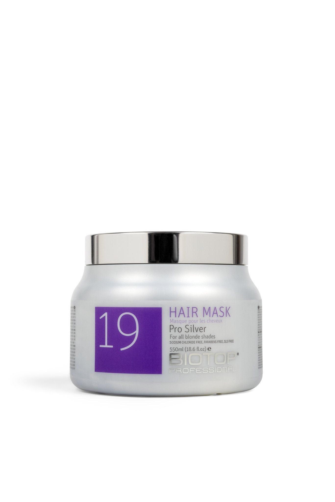 19 PRO SILVER HAIR MASK-550ml