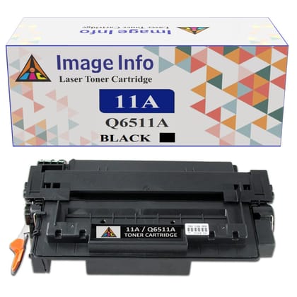 ImageInfo 11A Black Toner Cartridge for HP Q7511A Compatible.-BLACK