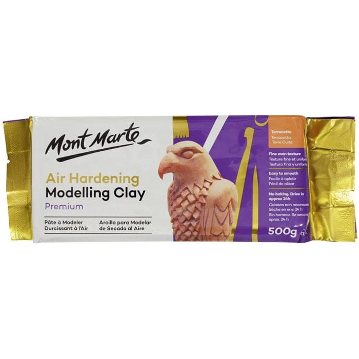 Mont Marte Modelling Clay 500Gms (Choose Colour)-TERRACOTTA