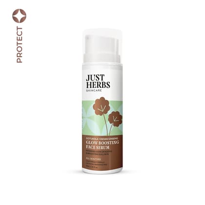 Glow Boosting Face serum with Gotukola and Indian Ginseng